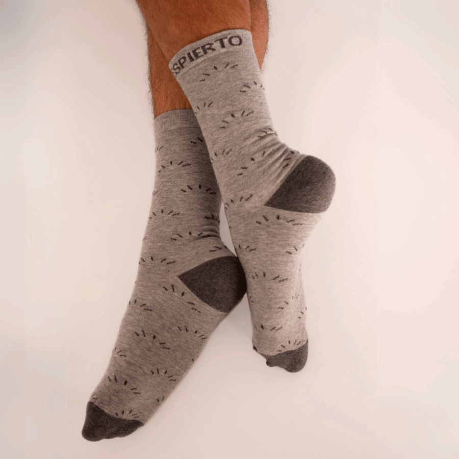 Calcetín Gris