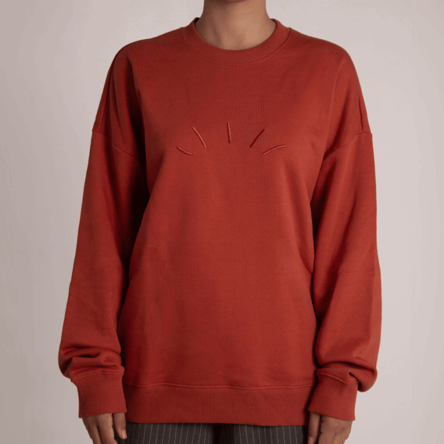 Sudadera Teja
